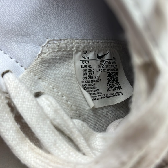 Nike Blazer 77 Mid White Black main image 6